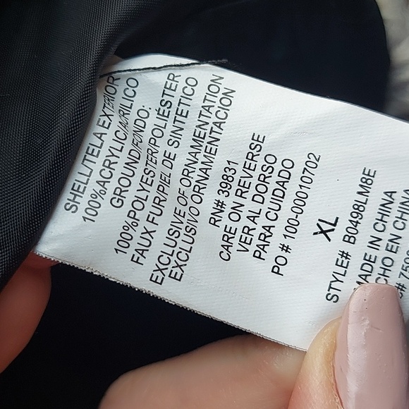 Faux Fur Vest (MOB wife look) - Picture 4 of 5